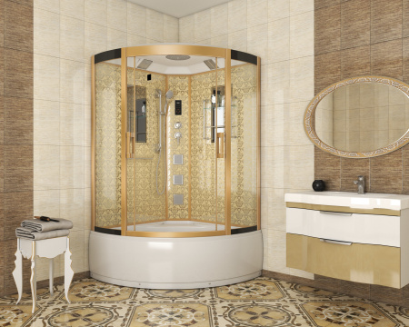 Душевая кабина Niagara Luxe NG-7744G (1200x1200х2150)