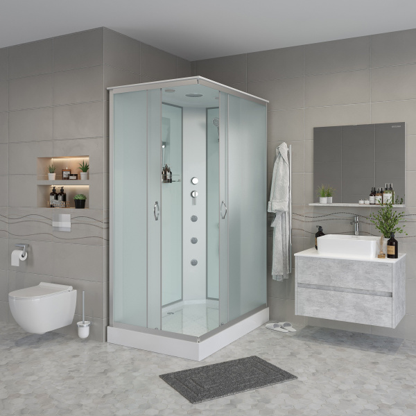 Душевая кабина Niagara Classic NG-43975-14QG (900х700х2150)