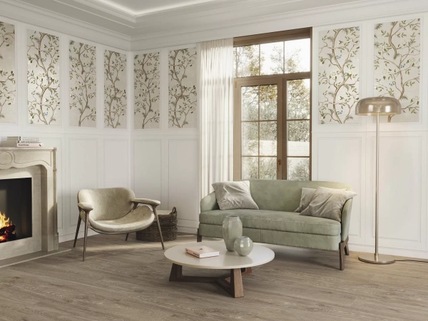 Плитка Ape Ceramica Dec Leceno Avorio Rect 60x120