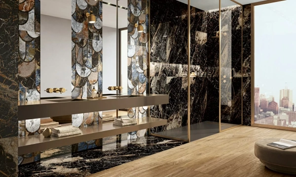 Керамогранит Naxos Serenade Marine Serenade Lev Ret 60x12