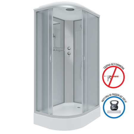 Душевая кабина Niagara Classic NG-3312-14R (1200х800х2150)