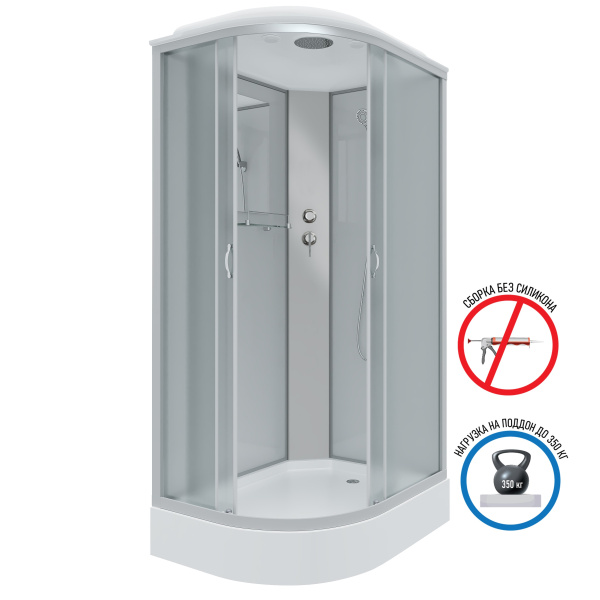 Душевая кабина Niagara Classic NG-3312-14R (1200х800х2150)