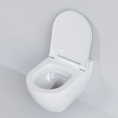 Крышка-сиденье для унитаза Ambassador Nord 132T20001S с микролифтом