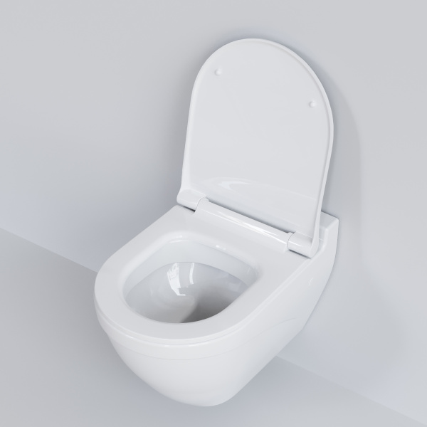 Крышка-сиденье для унитаза Ambassador Nord 132T20001S с микролифтом