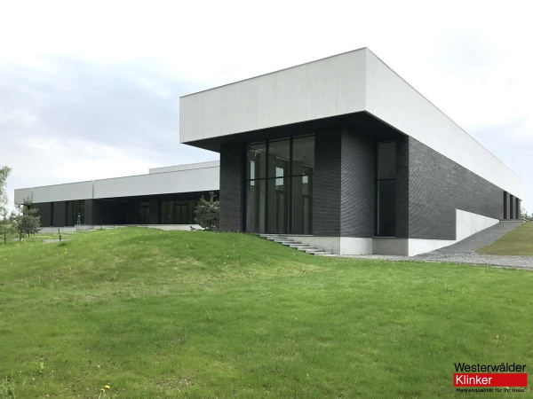 Клинкерный кирпич WK815 Schwarzbunt Edelglanz 290x90x52 Westerwalder Klinker