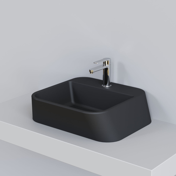 Раковина накладная Ambassador Benefit 206T20203 (505х420х140) черная