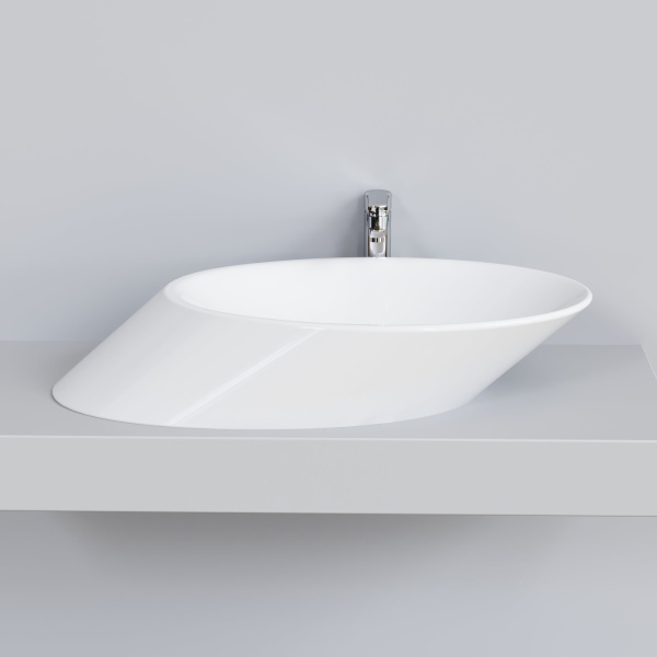 Раковина накладная Ambassador Ritz 236T20002 (720х400х140) белая