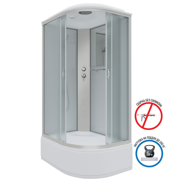 Душевая кабина Niagara Classic NG-2310-14L (1200х800х2150)