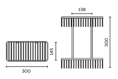 Полка для ванной B 082602 Cr
