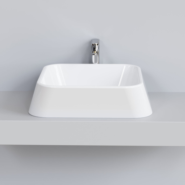 Раковина накладная Ambassador Benefit 206T20002 (515х420х140) белая