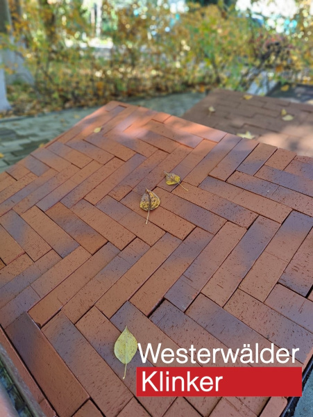 Ригельная брусчатка WK103RBL Design Rot blau 240х55х50 Westerwalder Klinker