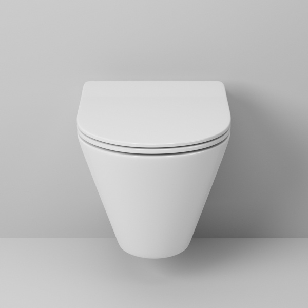 Унитаз подвесной Grossman GR-4477S (490х360х350) белый