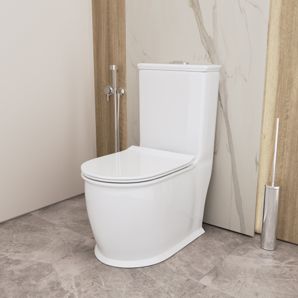 Унитаз компакт напольный Grossman GR-4492S Retro (670х350х825)