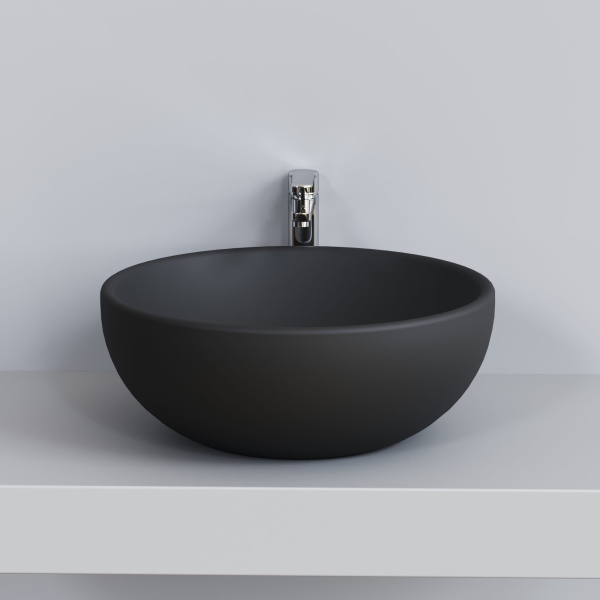 Раковина накладная Ambassador Queen 116T20201 (450х450х175) черная