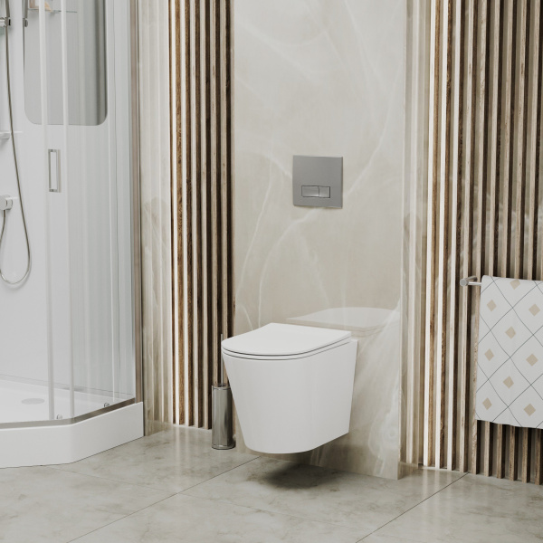 Кнопка смыва для инсталляции Grossman Classic 800.T1.04.110.110 хром матовый