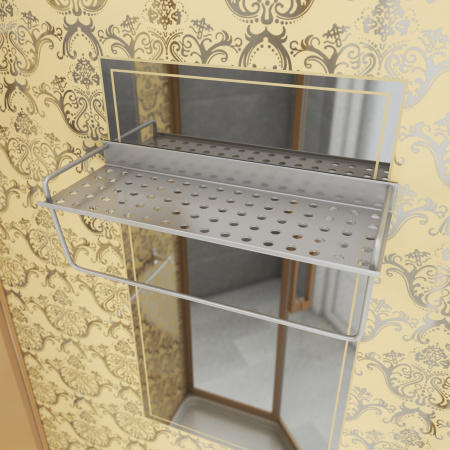 Душевая кабина Niagara Luxe NG-7799GBK (900x900х2100)