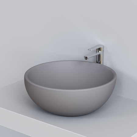 Накладная раковина Ambassador Queen 116T20301 (450х450х175) серая