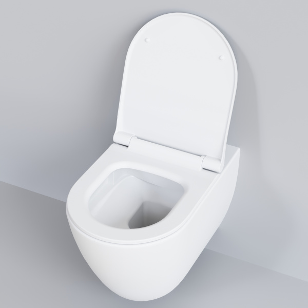 Унитаз подвесной Ambassador Queen 113T20101R (570х360х400) безободковый