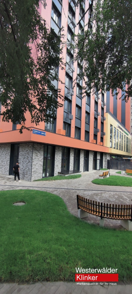 Вентилируемый фасад WK123 Grau 240x71x14 с пазом Westerwalder Klinker