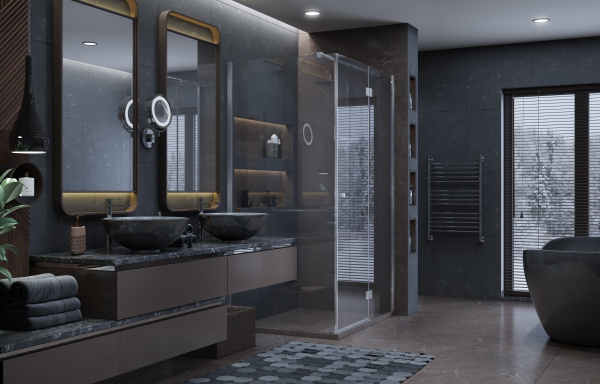 Душевой уголок Ambassador Diamond 12011108R 120x90