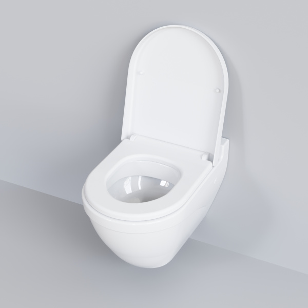 Крышка-сиденье для унитаза Ambassador Nord 132T20001 с микролифтом