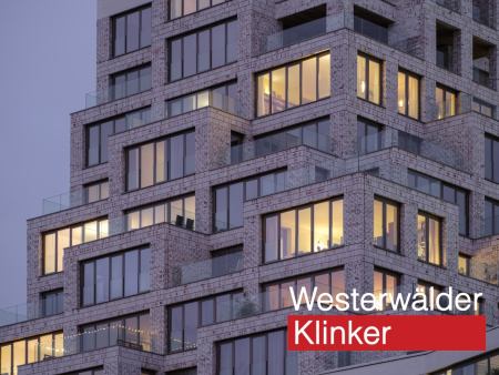 Клинкерный кирпич WK837_06KS Serie mondän Kohle Spezial 290x90x52 Westerwalder Klinker