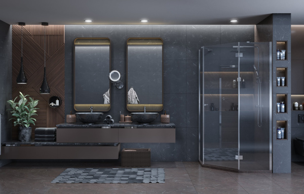 Душевой уголок Ambassador Diamond 12011111R 90x90