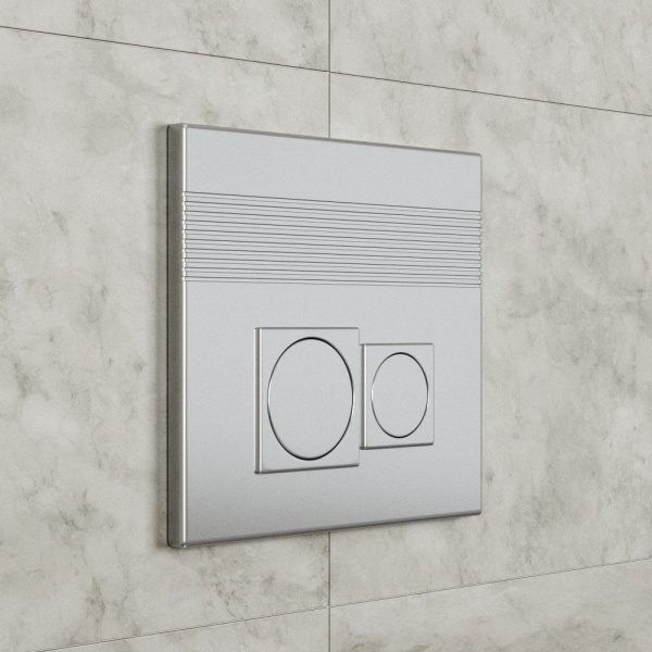 Кнопка смыва для инсталляции Grossman Cosmo 800.T1.02.110.110 хром матовый