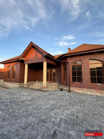 Фасадная клинкерная плитка WK125 Braun 240х52 Westerwalder Klinker