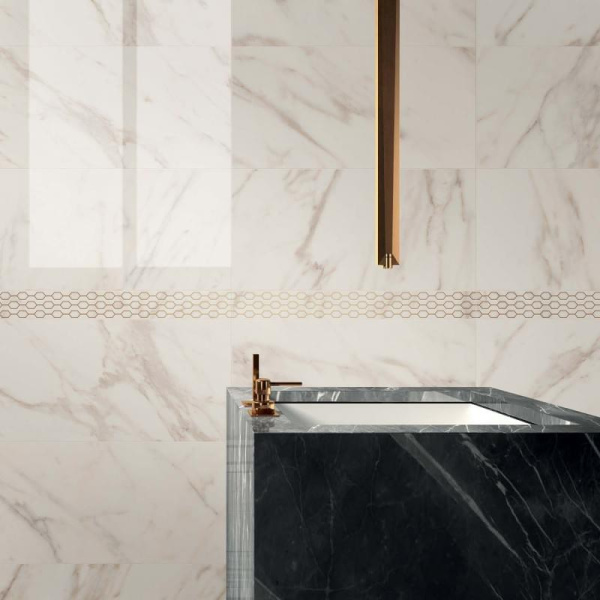 Керамогранит Abk Sensi 900 Carrara Lux R 120x280