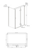 Душевой уголок Ambassador Diamond 12011107R 120x80