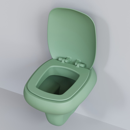 Крышка-сиденье для унитаза Ambassador Diamond 122T21001 с микролифтом