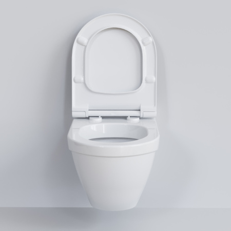 Крышка-сиденье для унитаза Ambassador Nord 132T20001S с микролифтом