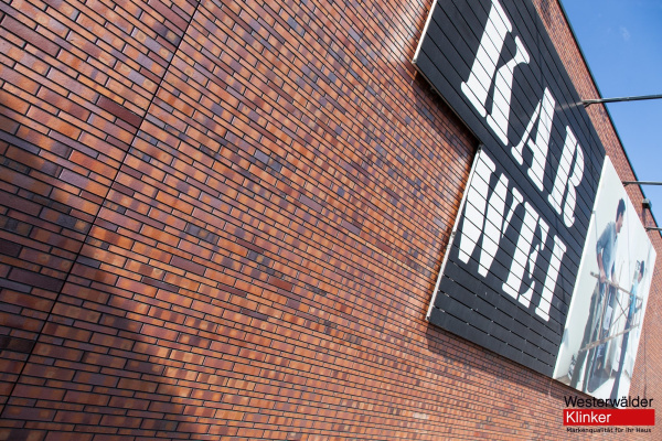 Фасадная клинкерная плитка WK84S Rotbraun-bunt Spezial 240x71x15 Westerwalder Klinker