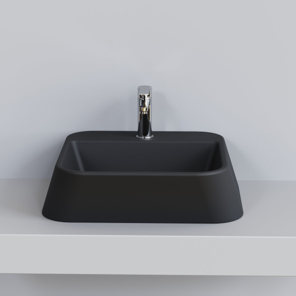 Раковина накладная Ambassador Benefit 206T20203 (505х420х140) черная