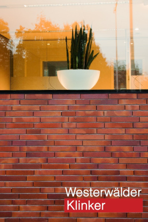 Клинкерный кирпич WK84 Rotbraunbunt 290x90x40 Westerwalder Klinker