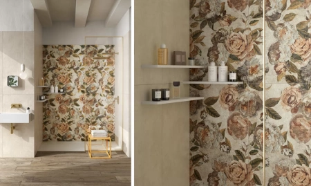 Керамогранит Naxos Alchymie Flowery Grey Nat Ret 60x120