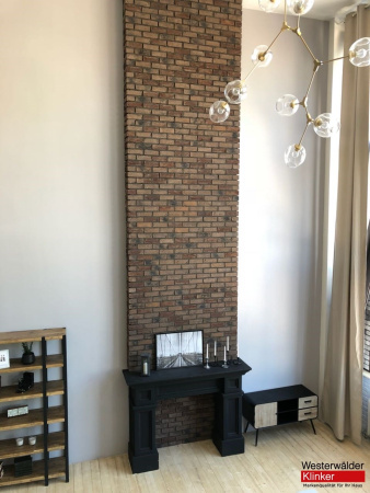 Клинкерная плитка Westerwalder Klinker WK920 Ruhrtal Mangan 210x65x22