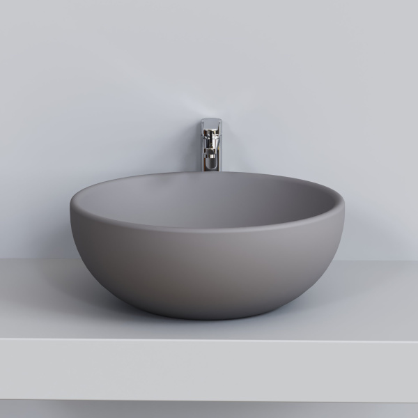 Накладная раковина Ambassador Queen 116T20301 (450х450х175) серая