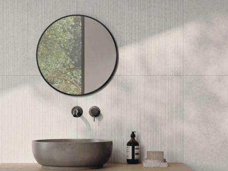 Керамогранит Naxos Mockup Ostuni Line White Nat Ret 60x120