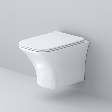 Унитаз подвесной Grossman GR-4476S Galaxy (485х345х360) горизонтальный выпуск