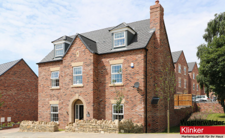 Кирпич ручной формовки WK969 Old Saxon Blend 210x100x65 Westerwalder Klinker