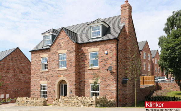 Кирпич ручной формовки WK969 Old Saxon Blend 210x100x65 Westerwalder Klinker