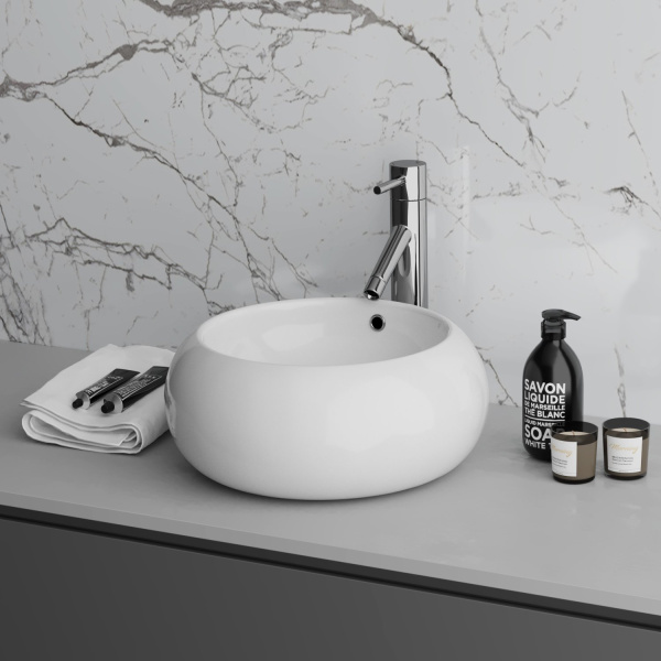 Раковина чаша Grossman GR-3010 (420х420х190), белая