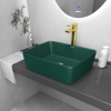 Раковина накладная Grossman GR-3016OLM (480х370х135) зеленая