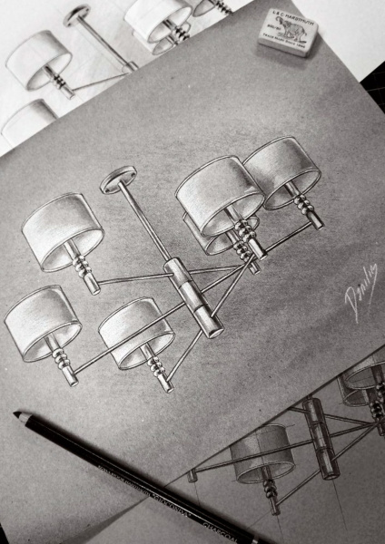 Потолочная люстра Maytoni Lincoln MOD527PL-06N