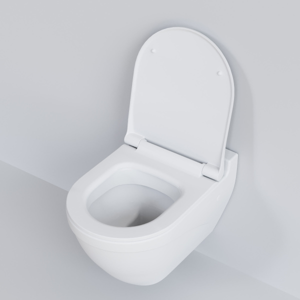 Крышка-сиденье для унитаза Ambassador Nord 132T20101S с микролифтом