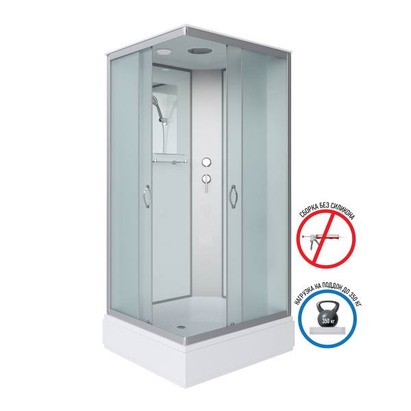 Душевая кабина Niagara Classic NG-33974-14Q (900х700х2150)