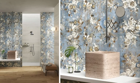 Керамогранит Naxos Alchymie Flowery Grey Nat Ret 60x120