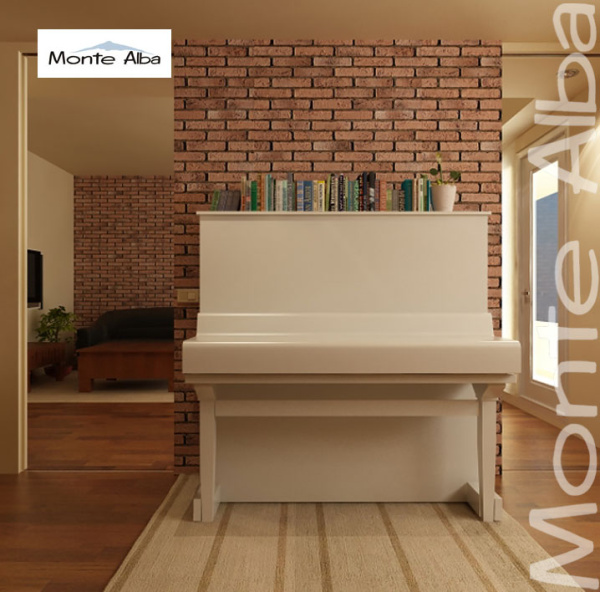 Гипсовая плитка под кирпич Эллинбрик А320-70 Monte Alba